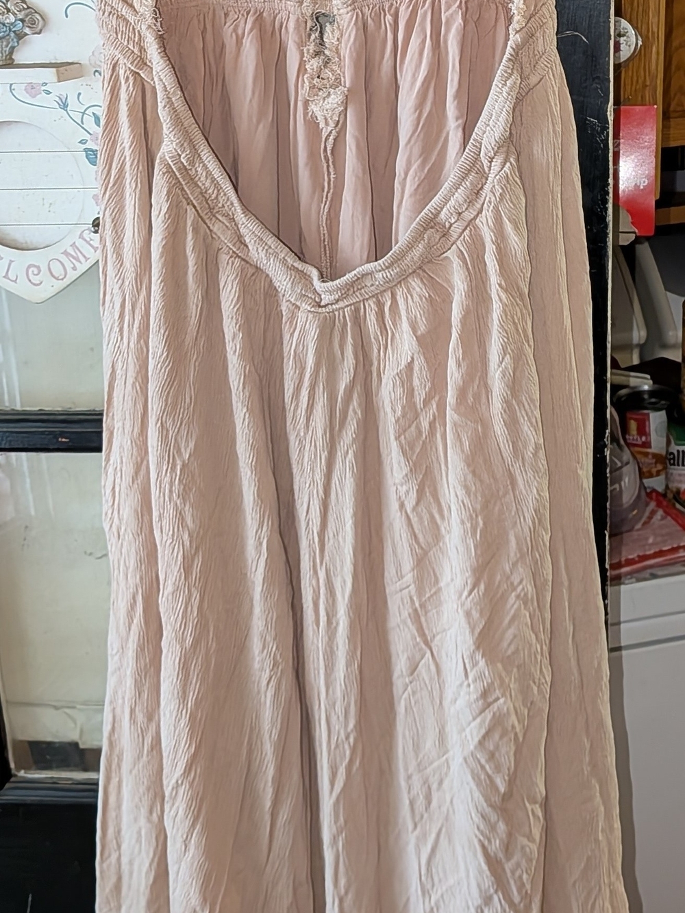 Fashion Nova "Under The Desert Sun" Crochet Maxi Dress